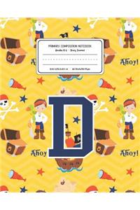 Primary Composition Notebook Grades K-2 Story Journal D