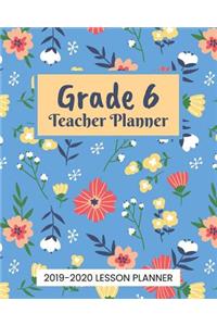 Grade 6 Teacher Planner 2019-2020 Lesson Planner