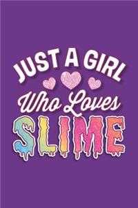 Just a Girl Who Loves Slime - Purple Cover