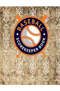 Baseball Scorekeeper Book