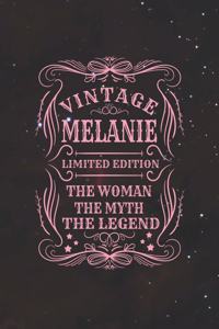Vintage Melanie Limited Edition the Woman the Myth the Legend