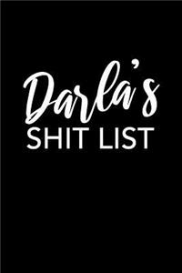 Darla's Shit List