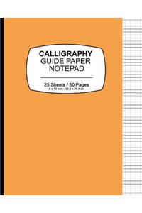 Calligraphy Guide Paper Notepad