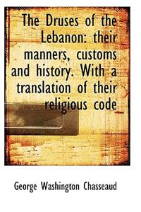 The Druses of the Lebanon