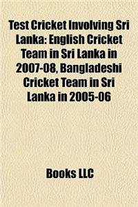 Test Cricket Involving Sri Lanka