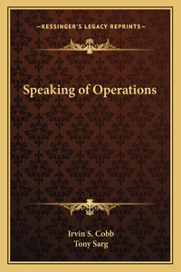 Speaking of Operations