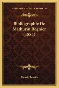 Bibliographie De Mathurin Regnier (1884)