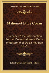 Mahomet Et Le Coran