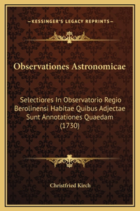 Observationes Astronomicae