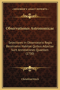 Observationes Astronomicae