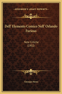 Dell' Elemento Comico Nell' Orlando Furioso