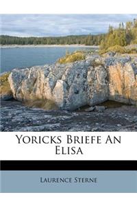 Yoricks Briefe an Elisa