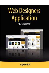 Web Designers Application Sketch Book