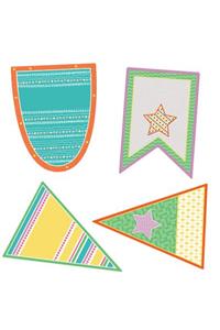 Up and Away Pennants Cut-Outs