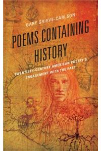 Poems Containing History