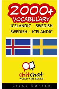 2000+ Icelandic - Swedish Swedish - Icelandic Vocabulary
