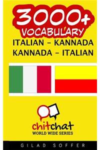 3000+ Italian - Kannada Kannada - Italian Vocabulary
