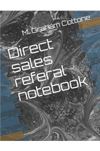 Direct Sales Referal Notebook