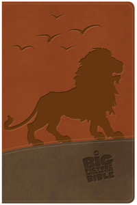The NKJV Big Picture Interactive Bible, Lion LeatherTouch