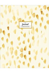 Lined Journal Watercolor: Sand Beige (Wide Ruled Notebooks)