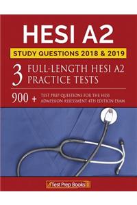 Hesi A2 Study Questions 2018 & 2019