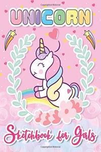 Unicorn Sketchbook for Girls