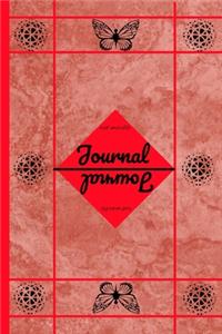 Red marble Journal