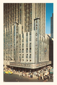 Vintage Journal Radio City Music Hall, New York City, Photo