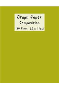 Graph Paper Composition Notebook