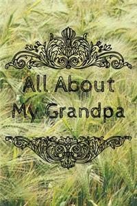 All About My Grandpa Journal