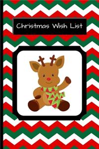 Christmas Wish List: 120 Lined Pages - 6 x 9 - Journal For Consolidating Christmas Wishes/Notes In One Place (Communication Book, Writing Pad)