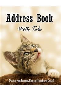 Address Book with tabs