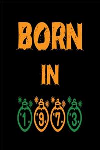Born in 1973 Notebook Gift