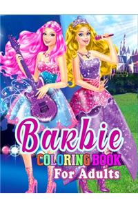 Barbie Coloring Book for Adults