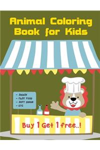 Animal Coloring Book for Kids