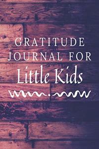 Gratitude Journal For Little Kids