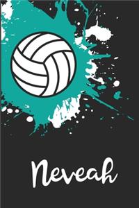 Neveah Volleyball Notebook