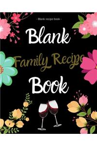 Blank Family Recipe Book