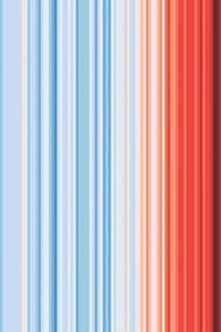 Global Warming Stripes Notebook