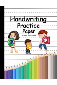 Handwriting Practice Paper-ABC kids