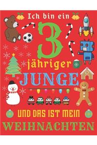 Ich bin ein 3-jähriger Junge und das ist mein Weihnachten