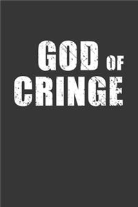 God Of Cringe Notebook