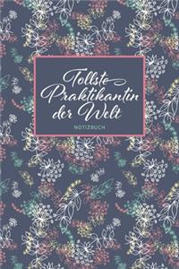 Tollste Praktikantin der Welt Notizbuch