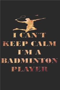 Badminton Notizbuch