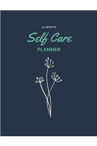 12 Month Self Care Planner