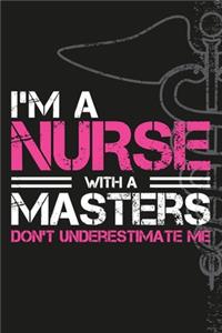 I'm A Nurse With A Masters Don't Under Estimate Me