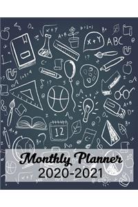 Monthly Planner 2020-2021