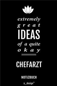 Notizbuch für Chefärzte / Chefarzt / Chefärztin