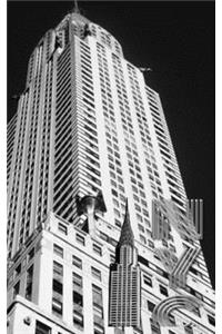 Chrysler building NYC themed creative blank journal.