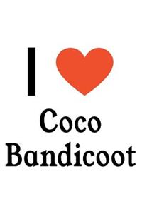 I Love Coco Bandicoot